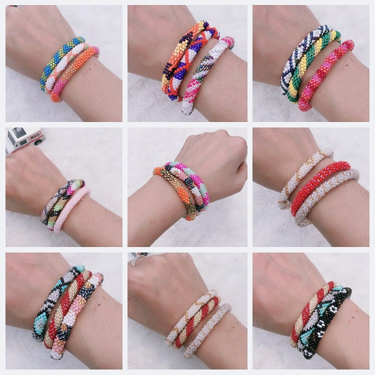 Women's Casual Dopamine Rainbow Bracelet