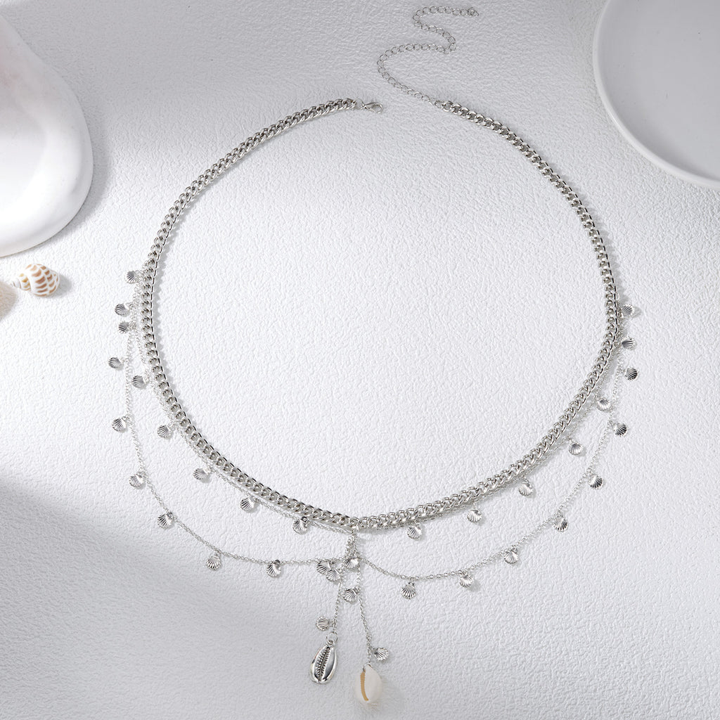 Fashion Hot Girl Party Personality Body Chains Shell Scallop Pendant