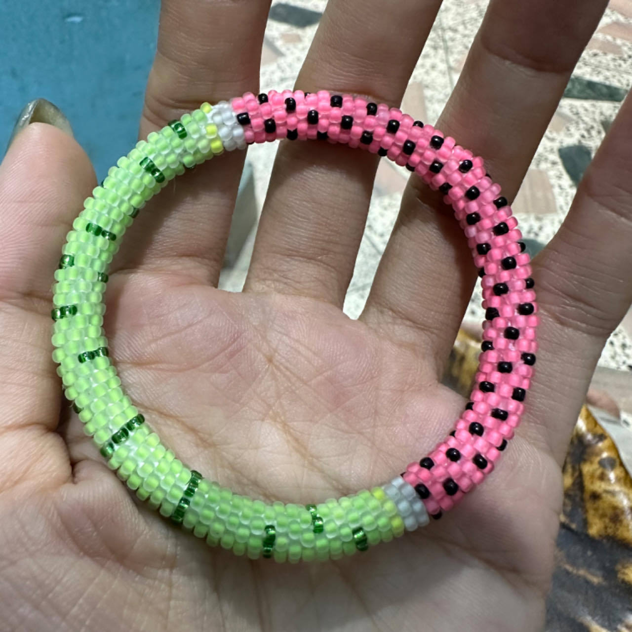 Women's Casual Dopamine Rainbow Bracelet