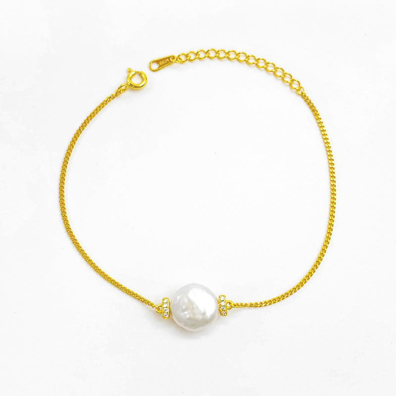 Natural Baroque Pearl Bracelet For Women
