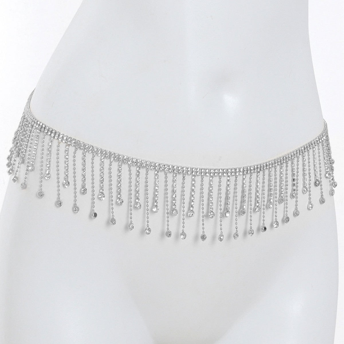 Women's Accessories Metal Fringe Waist Chain Fashion Versatile Waist Cinching