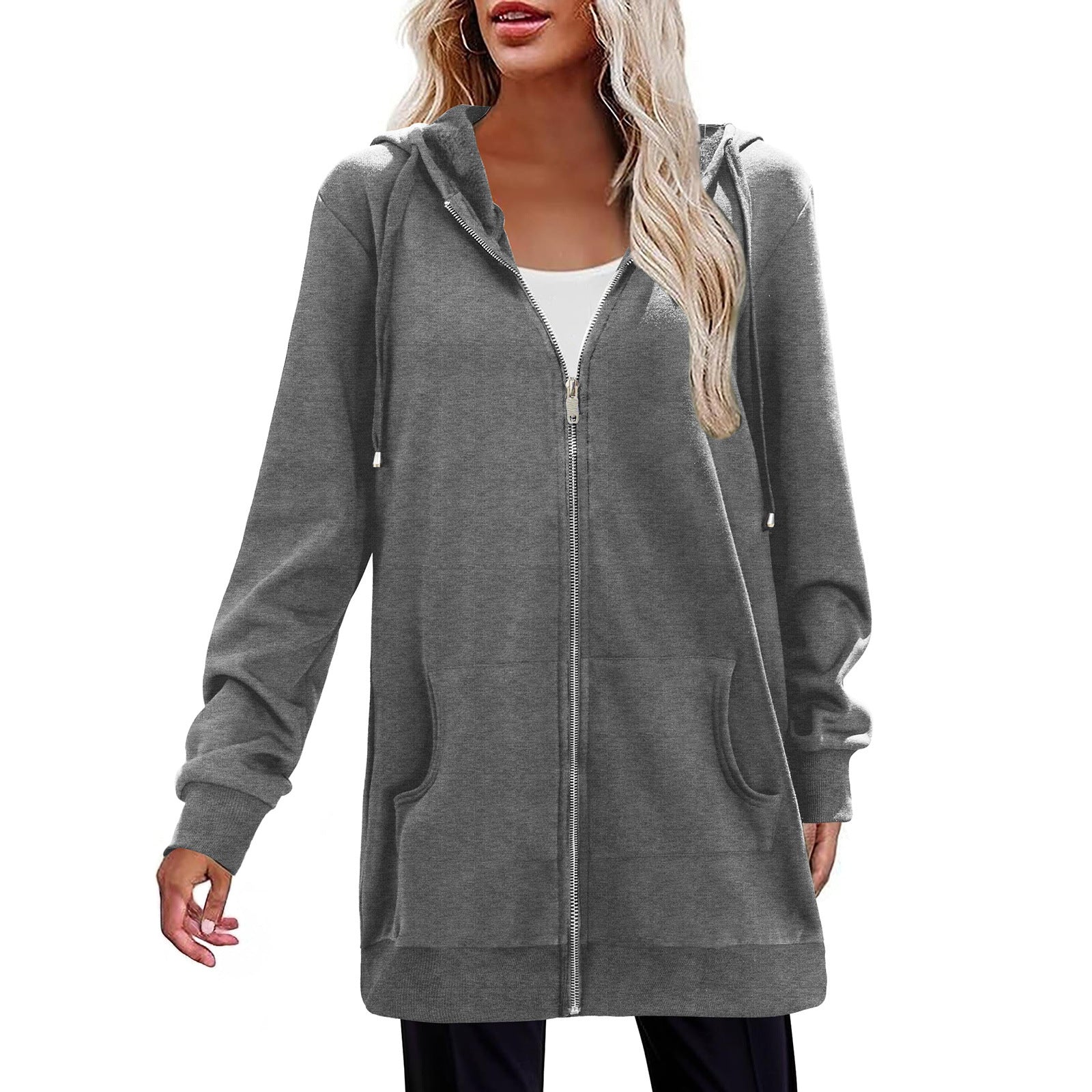 Oversized Winter Coat With Pockets