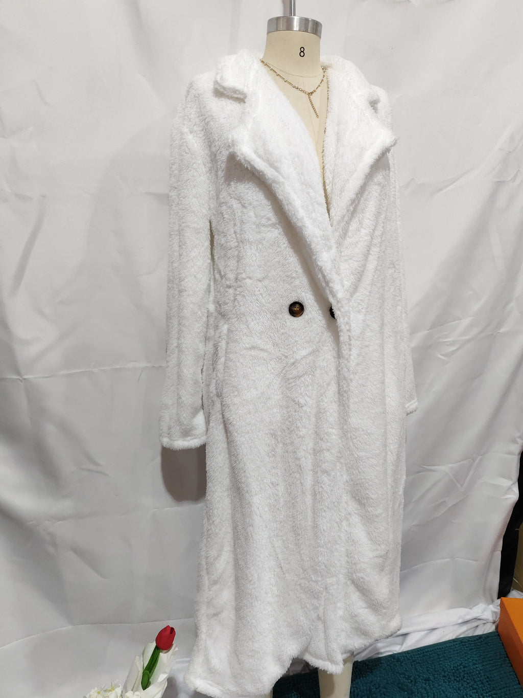 Dames Winter Lang Bont vest