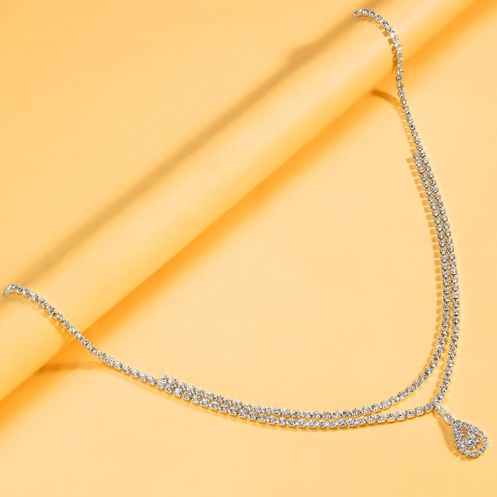 Water Drop Pendant Waist Chain Women's Simple Fashion