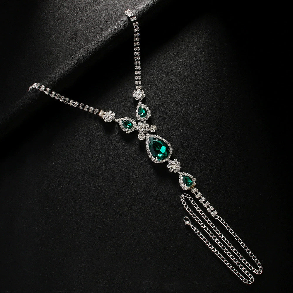 Women's Fashion Diamond-encrusted Panty Body Chain