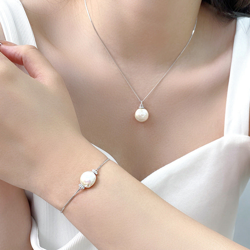 Natural Baroque Pearl Bracelet For Women