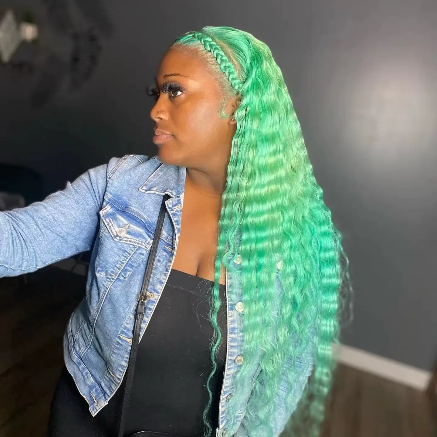 613 Curly Honey Blonde Lace Front Human Hair Wigs Loose Deep Wave 13x6 13×4 HD Water Wave Color Transparent Lace Frontal Wigs