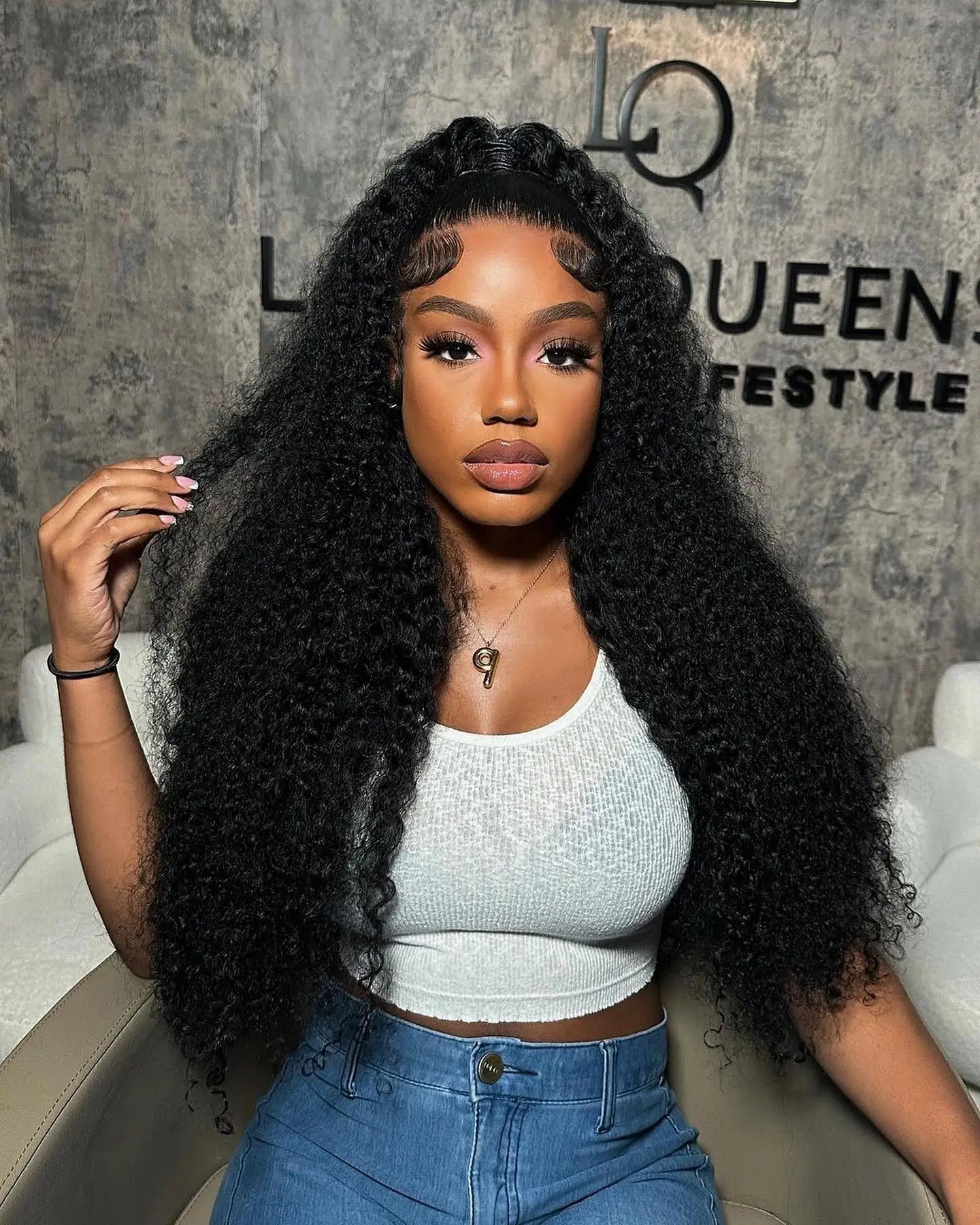 40 46 Inch Water Wave Curly Lace Front Wig 13x6 HD Deep Wave Lace Frontal Wig 300% Density 7x5 Glueless Human Hair Wig For Women