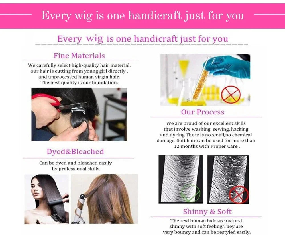 220% Density 30 36 Inch 13x4 13x6 HD Lace Frontal Human Hair Wigs Wear & Go 5x5 Glueless Silky Bone Straight Lace Front Remy Wig