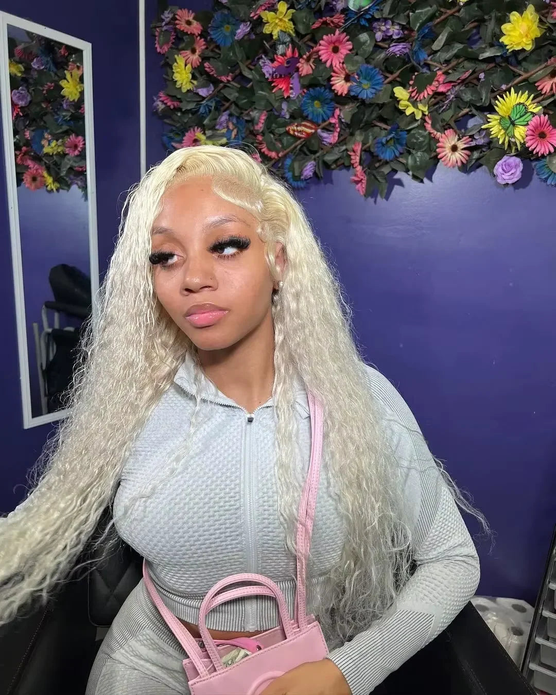 613 Curly Honey Blonde Lace Front Human Hair Wigs Loose Deep Wave 13x6 13×4 HD Water Wave Color Transparent Lace Frontal Wigs