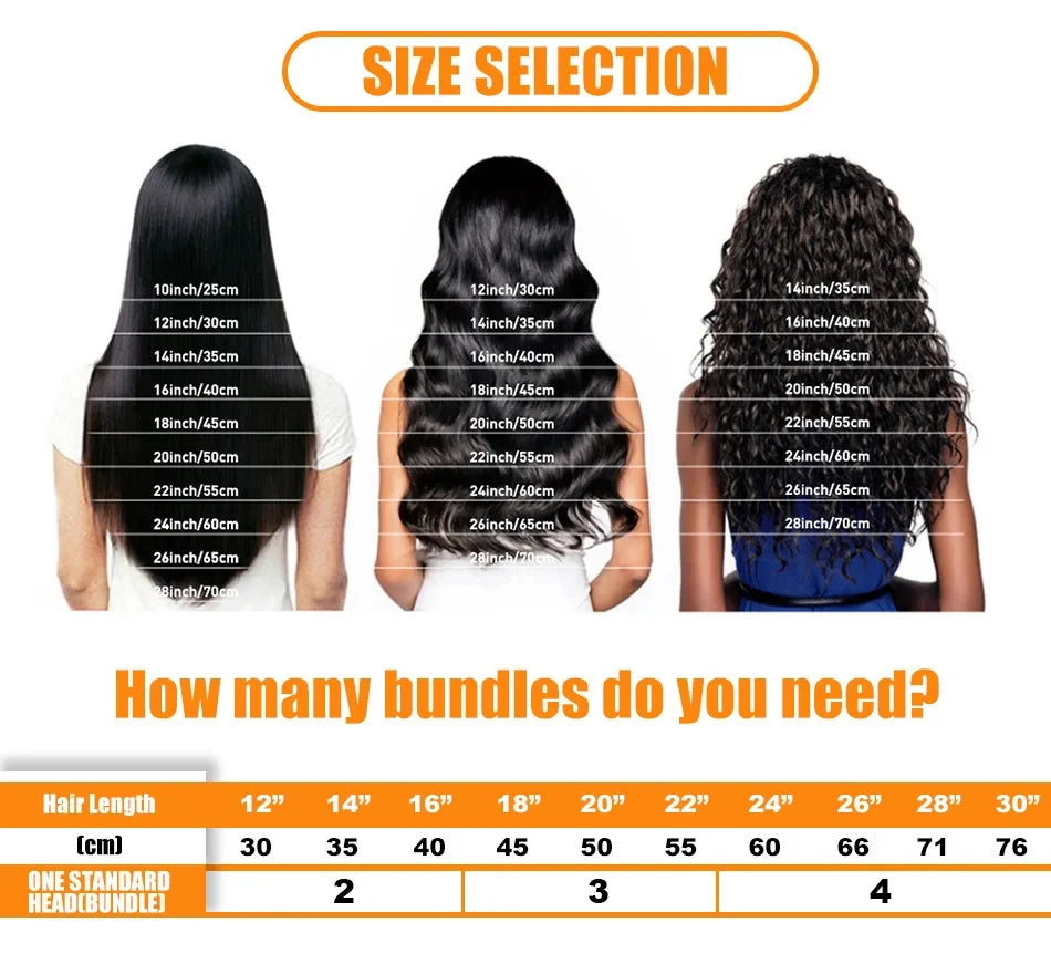 30 40 Inches 613 Honey Blonde Bundles 100% Human Hair Weave Bundles For Black Women Body Wave Bundles Human Hair Extension