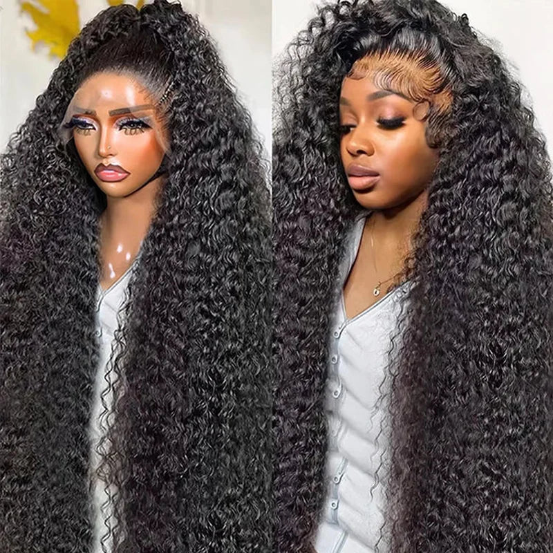 Pre Cut No Glue Deep Wave 13x4 Bob Wigs Curly 5x5 Glueless Wig Human Hair Ready To Go Lace Frontal Wigs For Women Pre Plucked