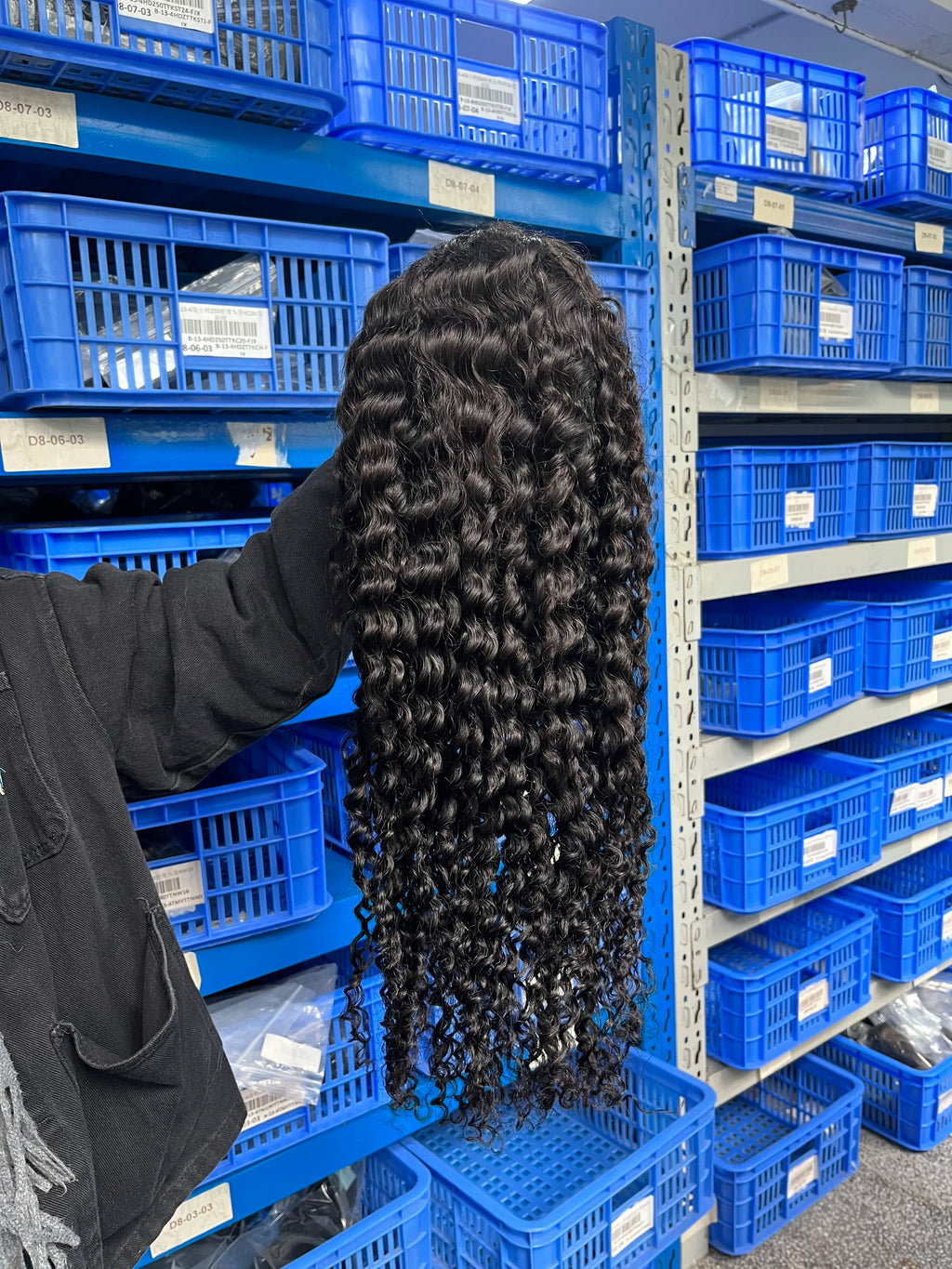 300% Density 40 46 Inch 13x6 HD Loose Deep Wave Lace Frontal Wig Brazilian 13x4 Water Curly Human Hair Wigs For Women Preplucked