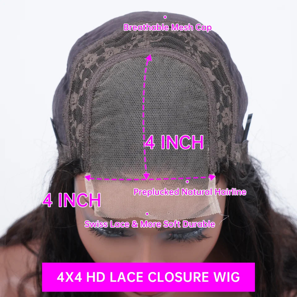 220 Density 30 40 Inch Loose Deep Wave Lace Frontal Wig 13x6 Hd Curly Human Hair Wigs 360 Water Wave Pre plucked Lace Front Wig