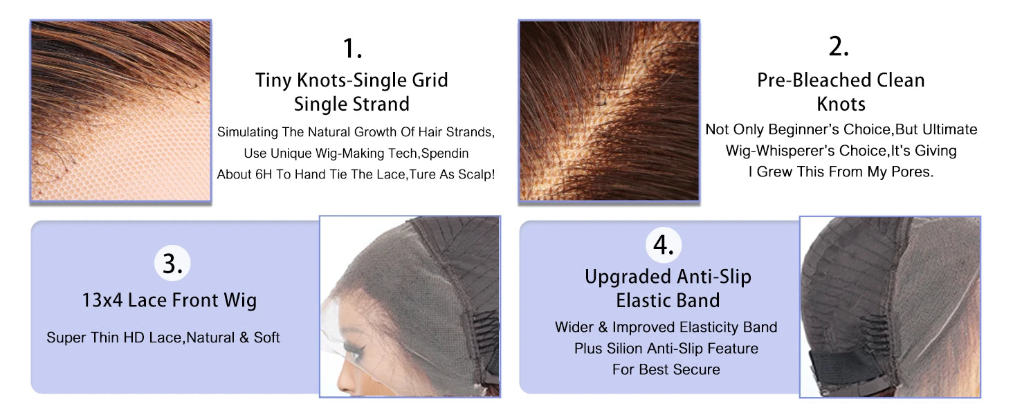 40 Inch Highlight Curly Human Hair Wig Water Wave Lace Frontal wigs Deep Wave 13x6 Hd Lace Front 100% Human Hair Pre Plucked Wig