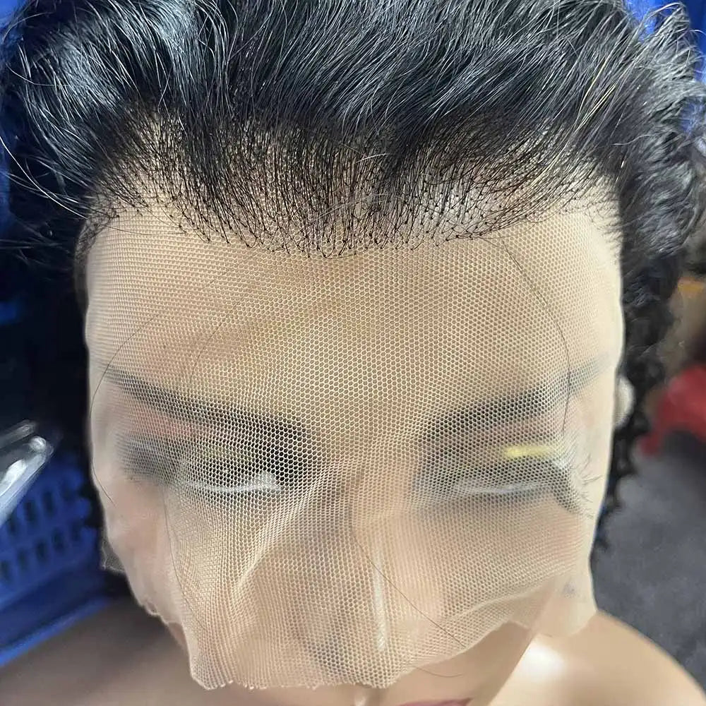 40 46 Inch Water Wave Curly Lace Front Wig 13x6 HD Deep Wave Lace Frontal Wig 300% Density 7x5 Glueless Human Hair Wig For Women