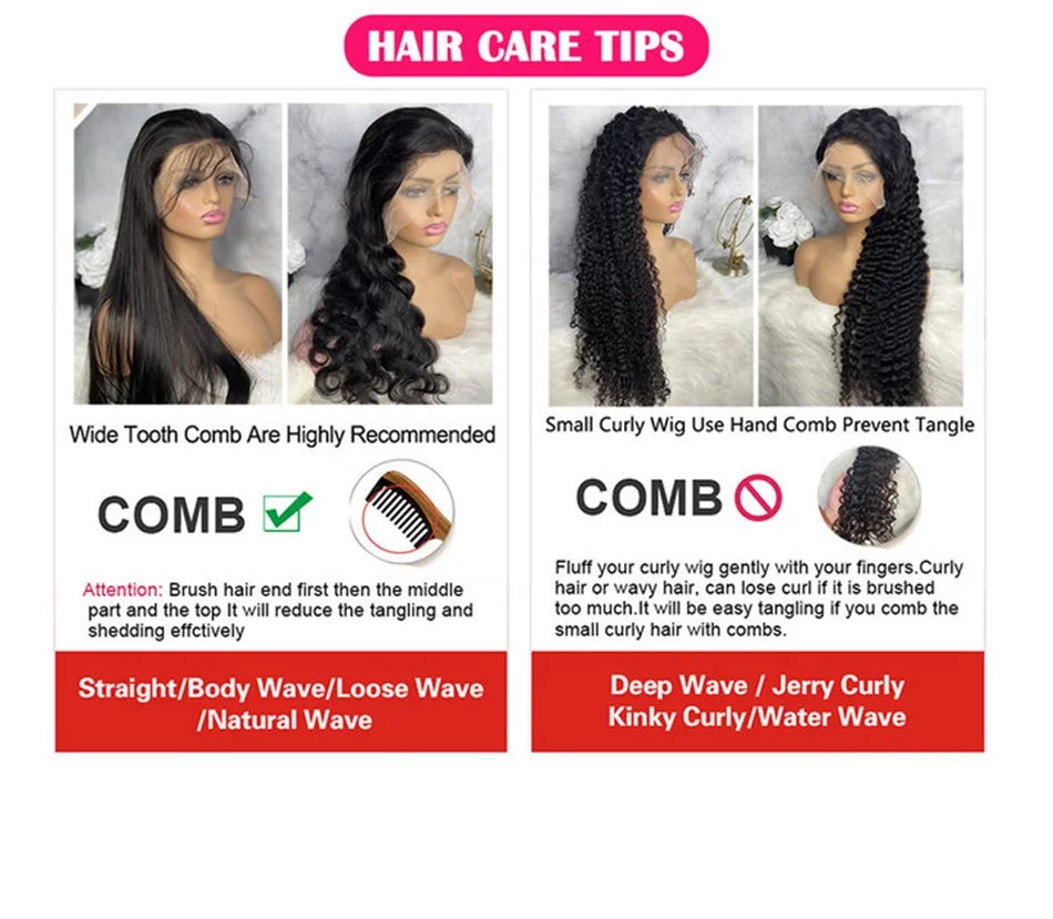 13x6 Hd Transparent Body Wave Lace Front Wig 30 40 Inch 360 13x4 Hd Lace Frontal Wigs Human Hair Wig Pre Plucked For Black Women