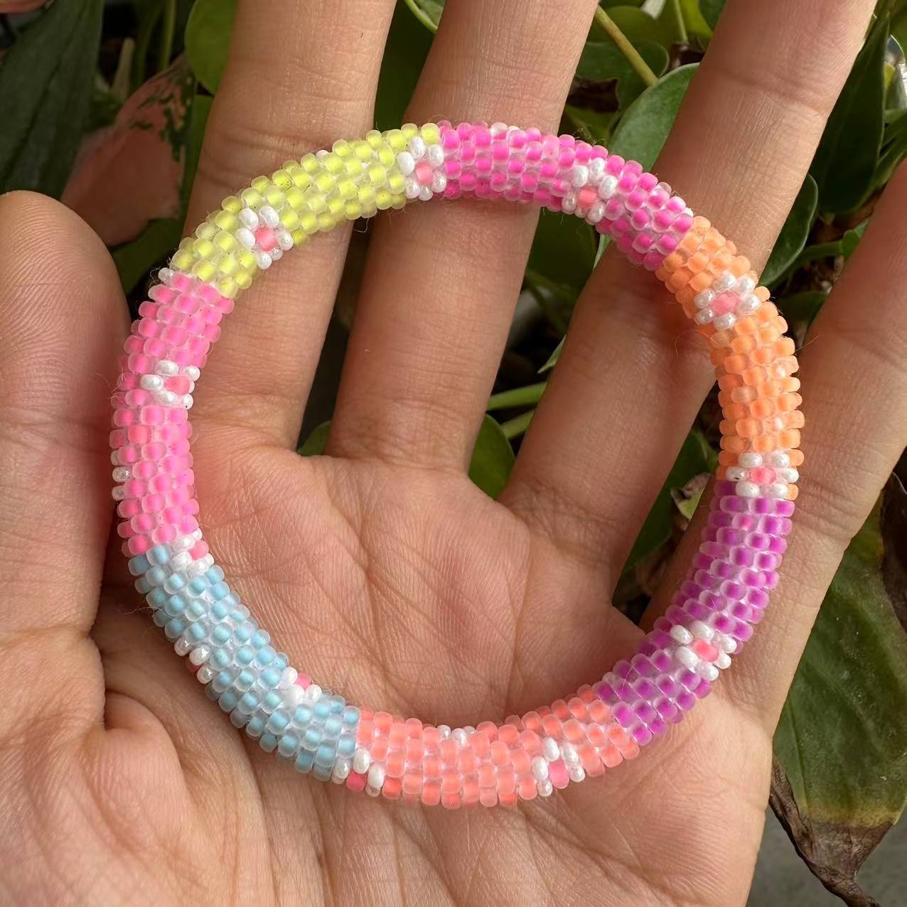 Women's Casual Dopamine Rainbow Bracelet